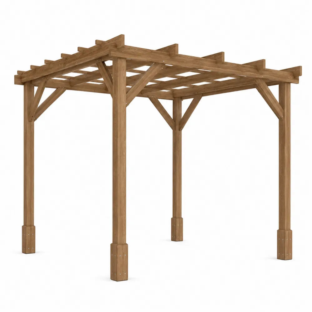Drewniana Pergola Ogrodowa 300x300x280 cm